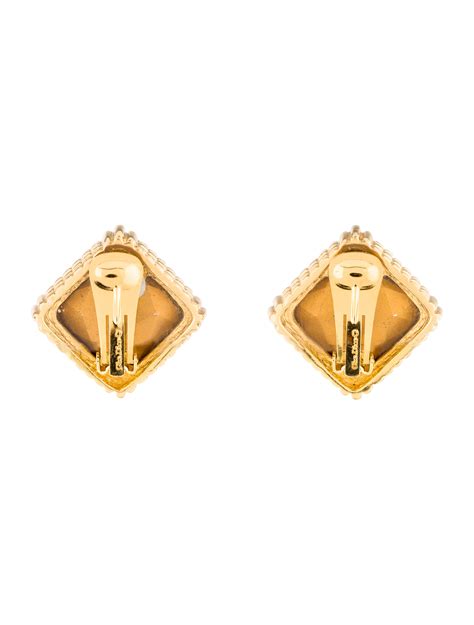 the real real dior earrings